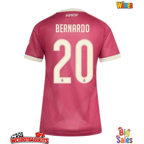 Real Madrid Bernardo Silva #20 Replica Third Stadium Shirt for Women 2026-27 Short Sleeve